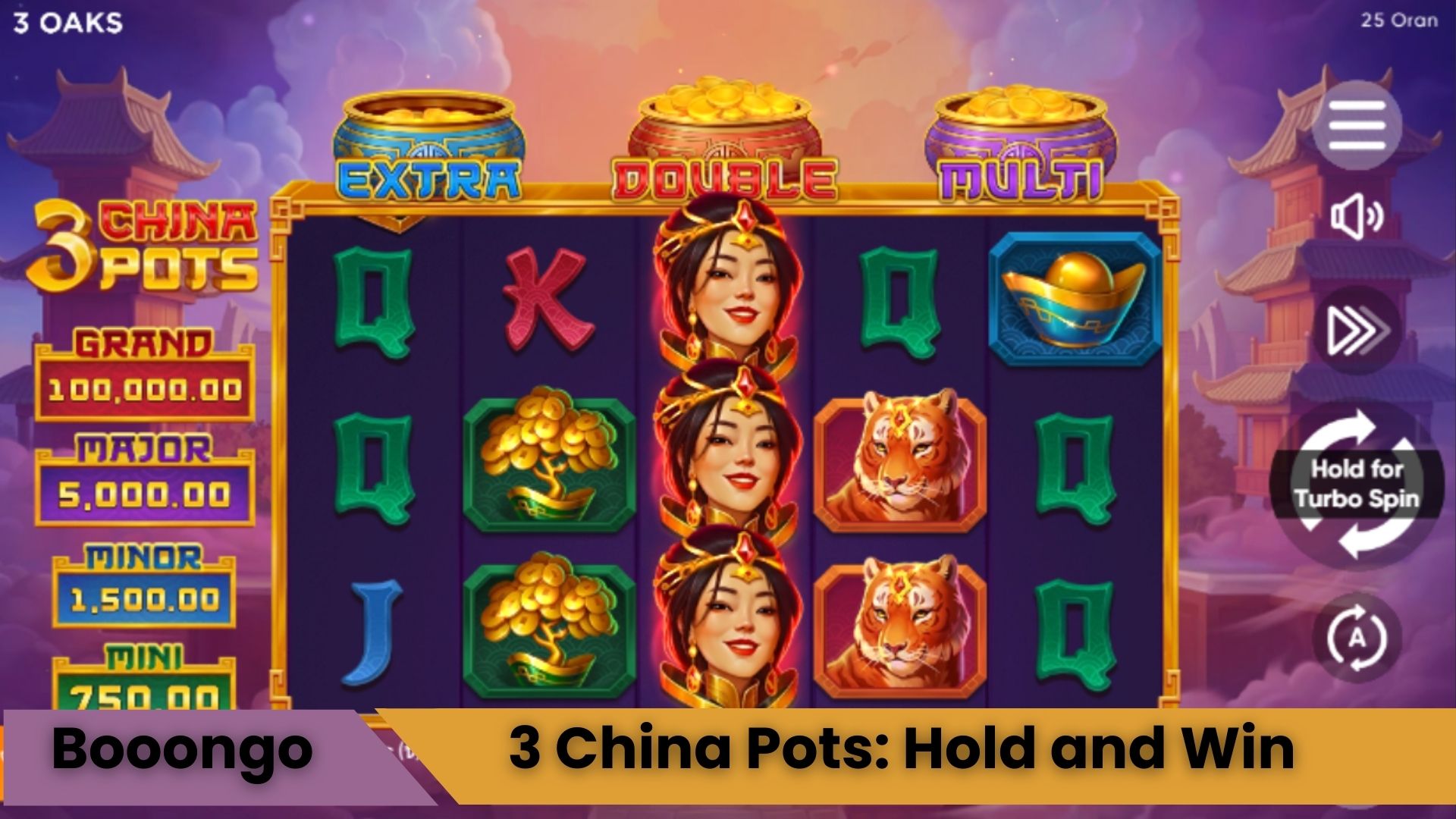 3 China Pots: Hold and Win Oyna