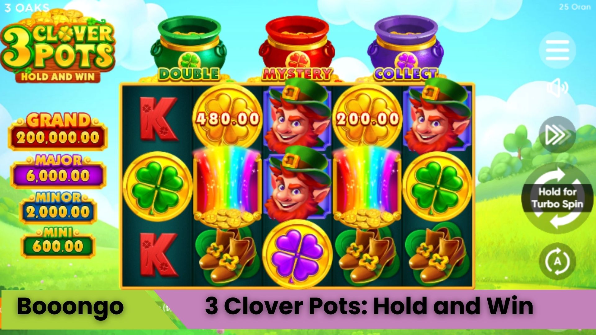 3 Clover Pots: Hold and Win Oyna