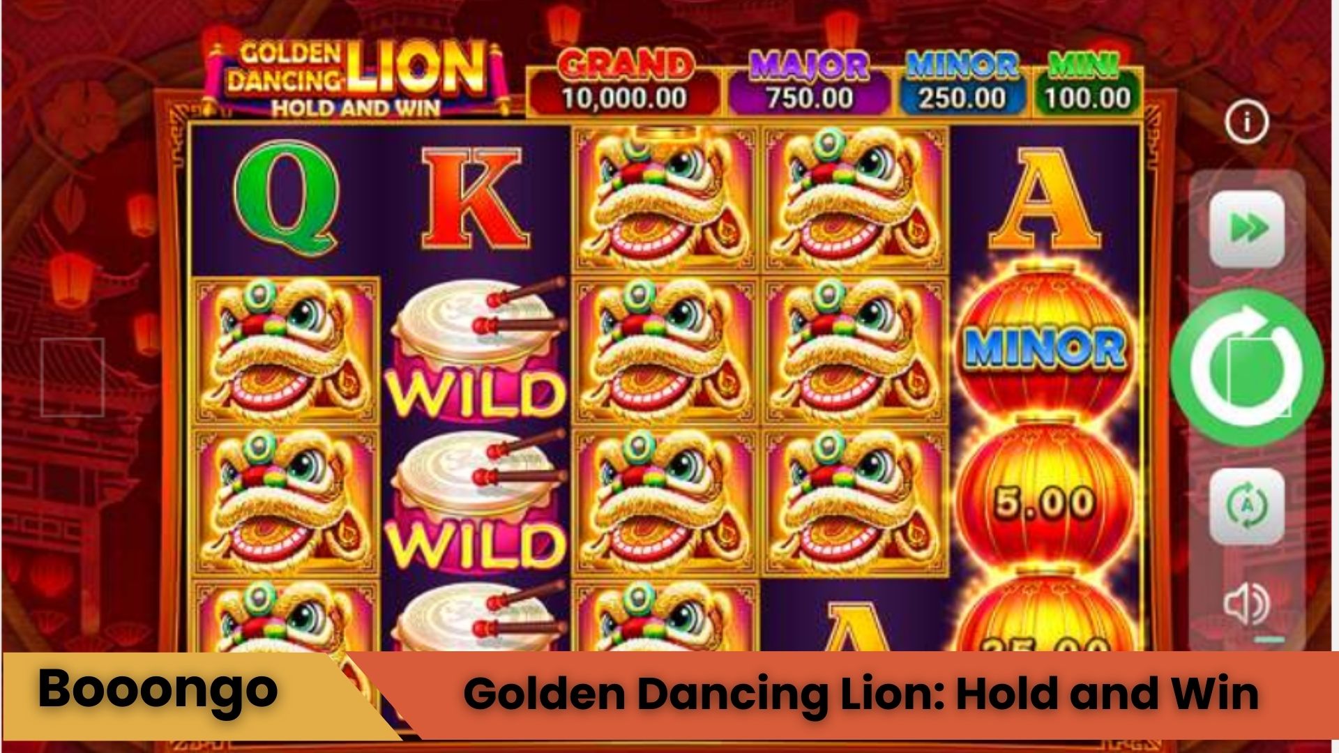 Golden Dancing Lion: Hold and Win Oyna
