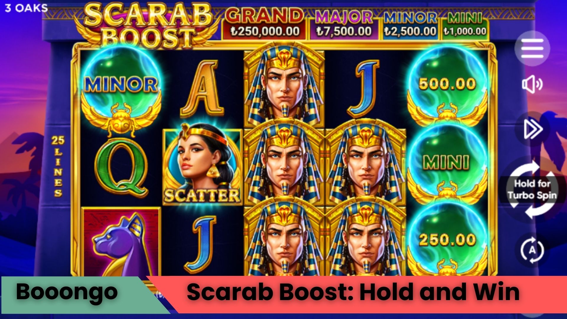 Scarab Boost: Hold And Win Oyna