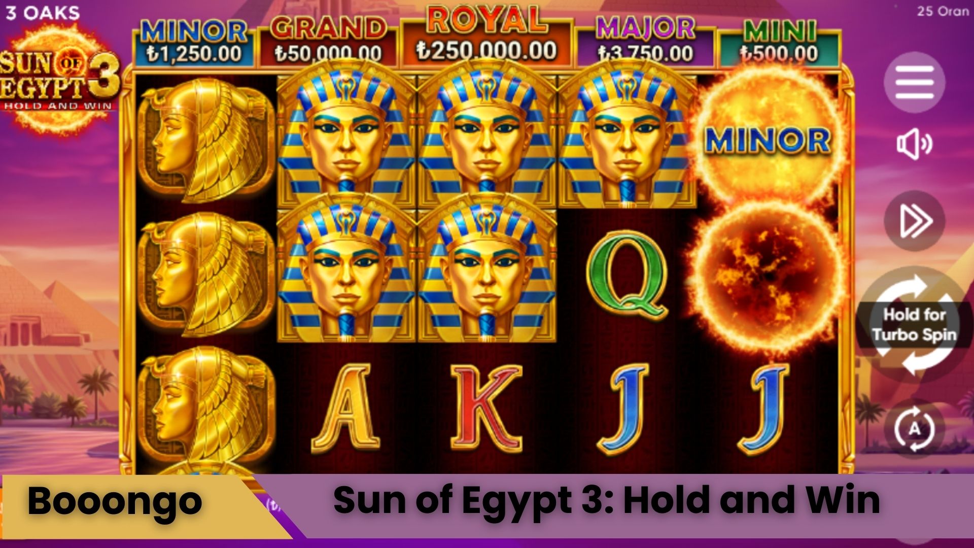 Sun of Egypt 3: Hold and Win Oyna