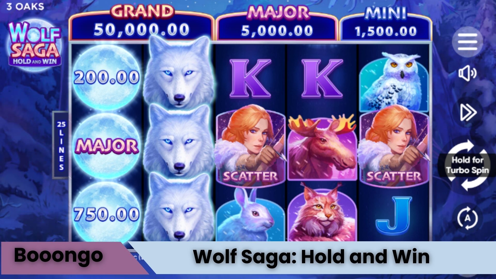 Wolf Saga: Hold and Win Oyna